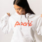 White Pochi Hoodie