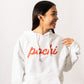 White Pochi Hoodie